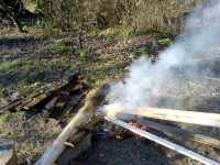 Úprava dřeva ohněm