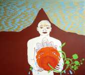 Arunachala, acryl on canvas, 95x105 cm, 2008
