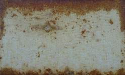 The Flying Saucer, bee propolis on canvas, 24x39 cm, 2011