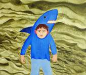 The Dream About Shark Costume, oil on canvas, 60x70 cm, 2012