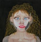 Čas ženy, olej na plátně, 100x95 cm, 2005