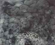 The Inner Hedgehogs, acryl on canvas, 50x62 cm, 2008