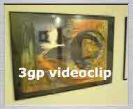 Free 3gp video: Exhibition in Gallery Artkontakt - 803KB