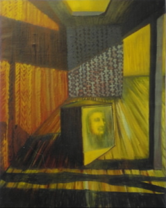 Výstava na Radikále 2.3.2005, Pavel Štych: olej, plátno, 125x95cm