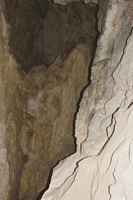 Pohled do nejvzdálenějšího kouta jeskyně Jáchymka. Václav Cílek: Býčí skála, 23.11.2006, exkurze FaVU