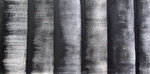 Plynutí času I, 90x180 cm, akryl na jutě, 2003, abstraktní malba