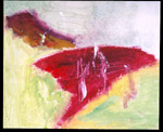Abstrakce, akryl, 2002