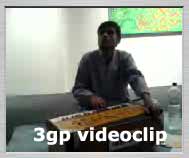Free 3gp video: Mohsin Mortaba playing and singing traditional Bengali songson opening of JK solo show in Gallery Artkontakt - 1,22MB