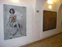 Exhibition - Punkwa, Vinum Missae Gallery, Havlíčkův Brod, The Anomal Paintings about Brno