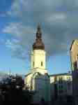 Věž kostela sv. Václava v Ostravě
