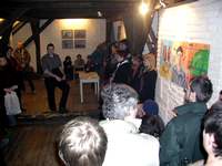 Show of 001 - art group on Skleněná louka