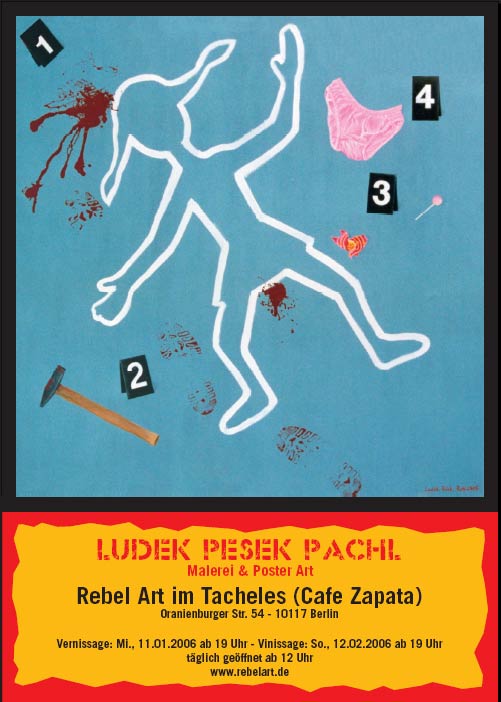Ludek Pachl is Berlin hardcore, visit his show if you are close to Germany