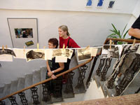 Exhibition in Třeboň, summer 2003. Click to enlarge.